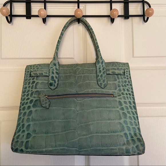 DOONEY & BOURKE Teal Leather Bag - Picture 3 of 16